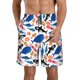 thumbnail image 1 of Balery Cute Sea Animals Traje de Baño Estilo Hawaiano para Hombre, Shorts de Secado Rápido con Bolsillos-Large, 1 of 6