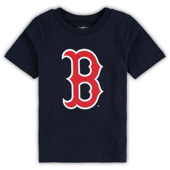 Toddler Navy Boston Red Sox Team Crew Primary Logo T-Shirt