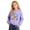 Light Purple, variant on ZHOGXU Girls Hooded Sweatshirt Floral Letter Print Long Sleeve Back to School Pullover Hoodie For Kids Casual Outdoor Play Wear,Black,3-4 Years