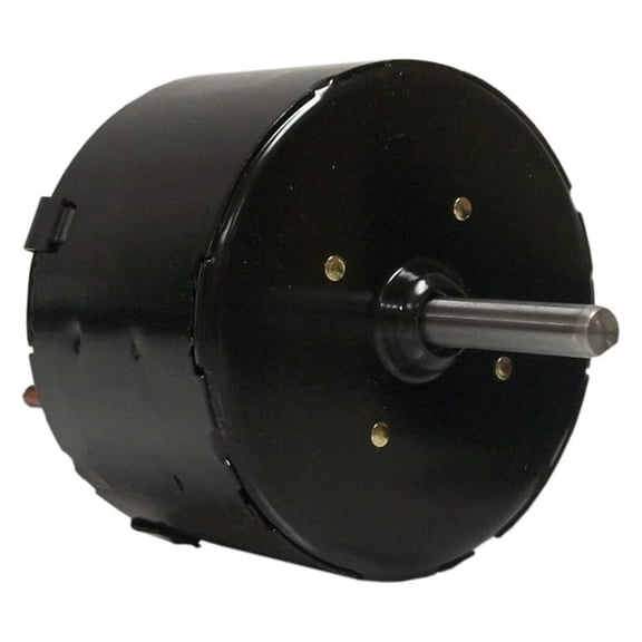 Shaded Pole Motor 115V 1480 RPM - 3.3 Inch Diameter, 1/100 HP, CW Rotation, Sleeve Bearing, 5/16 x 1-1/2 Inch Shaft - D1160 Motor Replacement