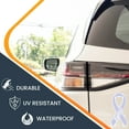 thumbnail image 4 of Magnet Me Up Support Esophageal and Stomach Cancer Fighter Periwinkle Ribbon Magnet Decal, 3.5x7 In, Vinyl Automotive Magnet, 4 of 7