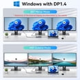 thumbnail image 4 of Estación de acoplamiento MoKin 12 en 1 USB C con triple pantalla, 100 W PD, 4 of 7