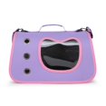 thumbnail image 3 of Bolsa de transporte para gatos con ventana, transparente, transpirable, para mascotas, cápsula espacial, plegable, transpirable, para viajes, 3 of 5