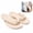 White-l, variant on Foldable Travel Slippers, Lightweight EVA Waterproof Flip Flops with Non-Slip Sole, Portable Packable Shower Sandals for Hotel, Gym, Pool, Spa & Travel Use
