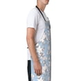 thumbnail image 5 of Cauagu Lily Flower Aprons with Pockets,Waterproof Apron for Women,Kitchen Cooking Apron Adjustable Bib Aprons Chef Apron for Cooking,Drawing,Crafting, 5 of 8
