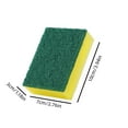 thumbnail image 2 of Cleaning Sponges, Dishwashing Sponges, Scrubbing Sponges 2 in 1 Double Sided Kitchen Heavy Duty Dishwashing Sponges for Washing Dishes, Pots, Pans and Surfaces, 2 of 6