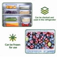 thumbnail image 6 of 50 Piece Variety Pack Food Storage Containers with Lids - Plastic Leak-Proof BPA-Free - Food Meal Prep Tupperware (24 Pack + marker and labels), 6 of 9