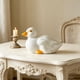 thumbnail image 5 of Figura de pájaro de cerámica: una adorable mini escultura con acabado brillante para decorar escritorios, estanterías, jardines y baños | Pequeña estatua encantadora con propiedades curativas, 5 of 5