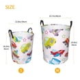 thumbnail image 3 of Gaeub Cute Transport Dirty Clothes Storage Basket, Toy Storage Bin for Storing Clothing, Diapers, Toys-Medium, 3 of 6