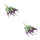 thumbnail image 2 of Kearding 3x Plantas de plástico sintético Bajo mantenimiento Elegantes para interiores y exteriores Plantas realistas resistentes a los rayos púrpura 2Conjunto, 2 of 6