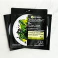 thumbnail image 2 of Mascarilla facial Garnier SkinActive de carbón en láminas, paquete de 6, 2 of 7