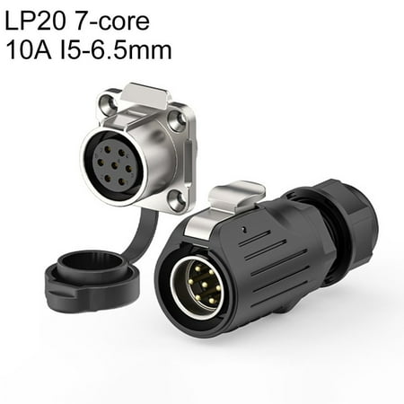 

1Pc Ew-Lp20 Waterproof Aviation Connector Welding Industrial Equipment