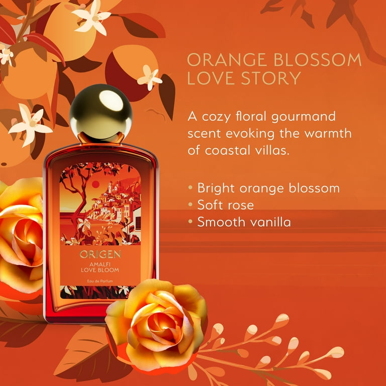 Origen Amalfi Love Bloom Eau de Parfum, a Cozy and Comforting