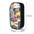 thumbnail image 3 of Bob's Burgers Big Capacity Pencil Case, Aesthetic Pen Pouch Storage Bag, Office Supplies Organizer, Pen Cases Pencil Bag with Multiple Compartments, 3 of 7