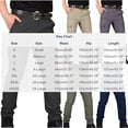 thumbnail image 5 of Blmnix Carpenter Mens Pants Waterproof Pants Cargo Work Pants Active Fit Low Waisted Sweatpants Yellow Long Slim-Leg Mens Casual Pants,S, 5 of 5
