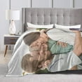 thumbnail image 6 of Personalised Blanket Custom Blanket with Photo Text Blanket Personlized Throw Picture Collage Flannel Blankets for Family Xmas Christmas New Year Anniversary Birthday Wedding Gift, 6 of 6