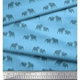 thumbnail image 2 of Soimoi Cotton Poplin Fabric Bull Dog Decor Fabric Printed Yard 42 Inch Wide, 2 of 3