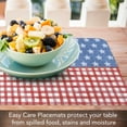 thumbnail image 3 of CounterArt Americana Style 4-Pack Reversible Plastic Tabletop Placemats, 3 of 7