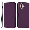 thumbnail image 2 of Compatible with iPhone 16 Plus Wallet Case with RFID Blocking Credit Card Holder, PU Leather Folio Flip Kickstand Protective Shockproof Anti-fall Phone Case Cover Women Men,Violet, 2 of 11