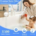 thumbnail image 5 of Plastic Bathtub Water Filter Efficient Tub Faucet Filter Portable Shower Tub Filters for Shower, Bathtub Faucet, 5 of 8