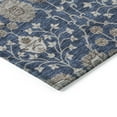 thumbnail image 4 of HomeRoots 605436 10 x 14 ft. Navy Blue, Brown & Beige Floral Washable Indoor & Outdoor Rectangle Area Rug, 4 of 5