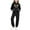 A01-Black, variant on Teen Sweatsuits Sets 2 Piece Girls Cute Leopard Bow Outfits Long Sleeved Pullover Sweatshirt and Sweatpants Jogger Tracksuit Sets