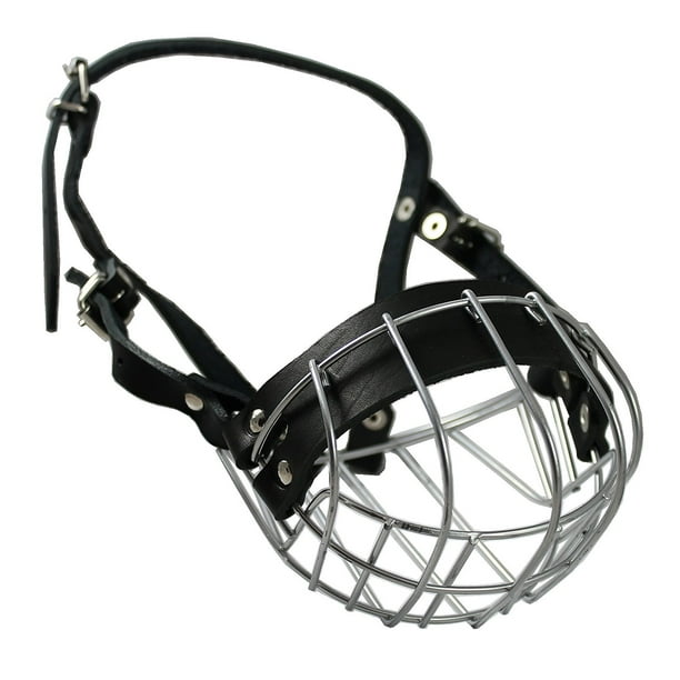 Metal Wire Basket Dog Muzzle Boxer, Bulldog Male. Circumference 14