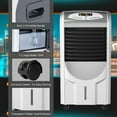 thumbnail image 5 of Topcobe Portable Air Cooler Fan with Heater and Humidifier Function, Windowless Air Conditioner Portable for Room Home, 5 of 15