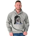 thumbnail image 5 of Im 90s Famous Retro Funny Gym Workout Hoodie Sweatshirt Women Men Brisco Brands S, 5 of 6