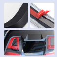 thumbnail image 4 of Pour Ford Ranger 2022-2024 Cadre de Feu Arrière Réel Noir en Plastique ABS 2 Pcs js, 4 of 4
