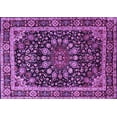 thumbnail image 1 of Ahgly Company Indoor Rectangle Persian Purple Traditional Area Rugs, 8' x 10', 1 of 4