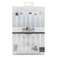 thumbnail image 3 of Moda Brush Beautiful Eyes 7pc White Makeup Brush Flip Kit, 3 of 5