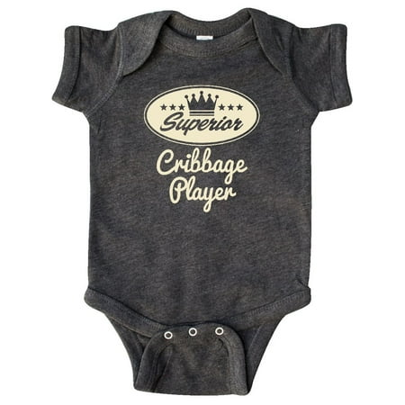 

Inktastic Cribbage Player Vintage Superior Gift Baby Boy or Baby Girl Bodysuit