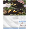 thumbnail image 6 of Green Frog Beach Towels Oversized Super Absorbent, Butterfly Plant Flowers Mushroom Coffee Brown Lightweight Bath Towel Quick Dry Sets For Bathroom/Pool/Rv Camping/Beach Play/Gym Room/Picnic 23"x47", 6 of 8