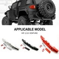 thumbnail image 4 of QualitChoice Front And Rear Bumper For VENTURE Crawler Rc Front And Rear Bumper Aluminum Alloy Wear-resistant RC Car Accessories Red, 4 of 6
