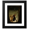 thumbnail image 2 of Joseph Severn 12x14 Black Modern Framed Museum Art Print Titled - Prospero and Ariel, from Shakespeare's&nbsp;The Tempest, 2 of 5