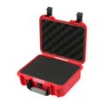 thumbnail image 2 of DYNWAVECA Tool Box Waterproof Hard Case with Sponge Universal Storage Box Protective for Microphone Testing Equipment Tools Electronics Red, 2 of 10