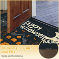 thumbnail image 6 of CURLYOOT Skeleton Pumpkin Half Round Door Mat, Indoor Outdoor Entrance Rug, Happy Halloween Semi Circular Area Rug, Non Slip Washable Absorbent Doormat, Laundry Room Rug 24'' x 36'', 6 of 7