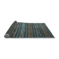 thumbnail image 2 of Ahgly Company Indoor Square Oriental Light Blue Traditional Area Rugs, 5' Square, 2 of 4