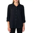 thumbnail image 6 of Sanctuary Social Standard Women's Gauze Button-Down Shirt, 6 of 8