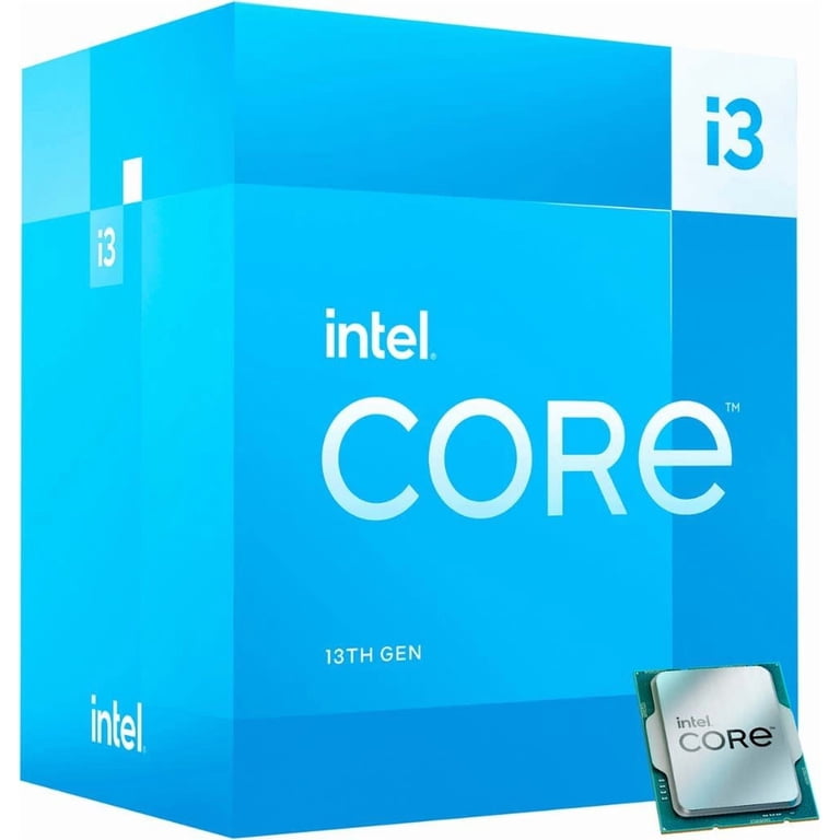 Intel, Desktop Processor, i3-13100, 13th Gen 4-Core 3.4-4.5 GHz