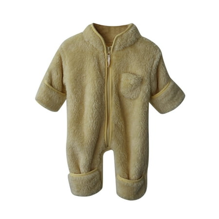 

KaLI_store Baby Boy Bodysuit Set Baby Boys Bodysuit Short-sleeve Embellished baby clothes sets Yellow