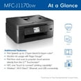 thumbnail image 3 of Brother MFC-J1170DW Inkjet Printer-Wireless, Scanner, Fax, All-in-One Printer, 3 of 10