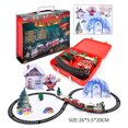 thumbnail image 1 of Children 21 Pcs Christmas Train Set Train Toys + Railway Tracks Sets Gift Box Green Boys + Girl Gift, 1 of 5