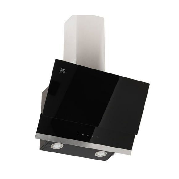 Campana Pared 90cm de Cocina Extractora y Purificadora AVERA CEA60C Acero Inox y Vidrio Temp Digital Carbón Activado