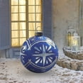 thumbnail image 4 of Fwttom 23.6 inch Large Inflatable Christmas Balls - Inflatable Christmas Decorations Outdoor Xmas Blow Ups Ornaments for Outside Holiday Yard Lawn Porch Decor, 4 of 6