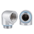 thumbnail image 4 of Water Cooling Tube Connector, Water Cooling Fitting Silicone Ring Premium Brass Prevent Leakage  For PC For Desktop For Computer, 4 of 8