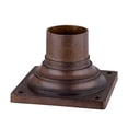 thumbnail image 2 of Acclaim 5999BW Pier Mount Adapters Collection Outdoor Pier Mount, Burled Walnut, 2 of 3