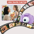 thumbnail image 6 of Sanmadrola Kids Camera Selfie Camera for Kids Christmas Birthday Festival Gifts for Girls Age 3-9 HD Digital Video Cameras for Toddler Portable Toys for 3-8 Year Old Girl with 32GB SD Card, Purple, 6 of 9