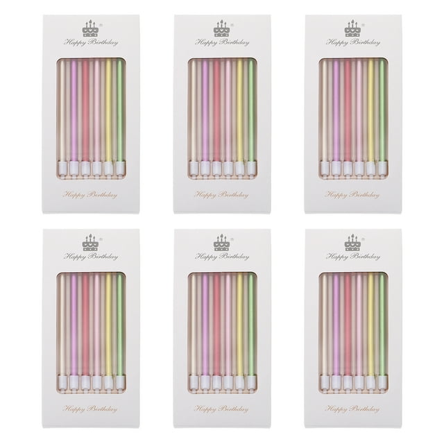 36pcs Creative Birthday Candles Delicate Cake Candles Birthday Cake Candles